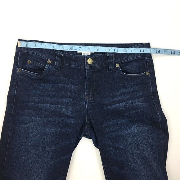 Vineyard Vines Women's Jeans Straight Leg Dark - Picture 3 of 6